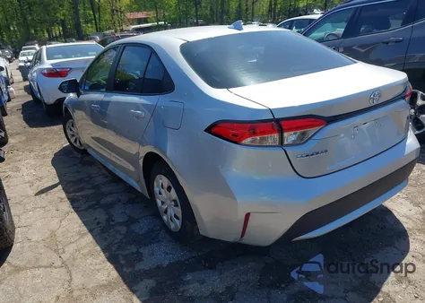 2021 Toyota Corolla L z USA, uszkodzony, nr VIN 5YFDPMAE4MP168184